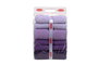 Aucune Juego de 4 toallas de baño - 70 x 140 cm - Morado
